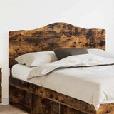  Uzglavlje s uzglavljem Dimljeni hrast 150 cm Konstruirano drvo | shoptok.hr