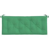  Jastuk za vrtnu klupu zeleni 120 x 50 x 7 cm od tkanine Oxford | shoptok.hr