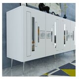 Hanah home komoda seduna white silver | ePonuda.com