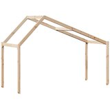 Krov za dječji krevet 213 x 95,5 x 144,5 cm od masivne borovine | shoptok.hr