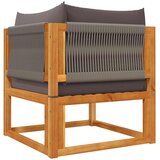  Vrtna sofa kutna s jastucima drvo akacije i uže | shoptok.hr