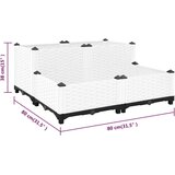  Povišena gredica 80x80x38 cm od polipropilena | shoptok.hr