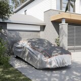 Maison Chic Prevleka za zunanjo pohištvo - Avto prevleka za limuzino zaščita pred točo L siva in srebrna, (21795251) | Shoptok.si
