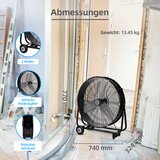 BE COOL BCIWM60CM Bodenventilator | Shoptok.si