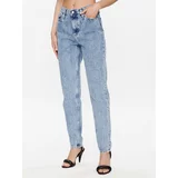 Calvin Klein Jeans Jeans hlače J20J221443 Modra Mom Fit