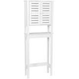 Tendance KUPATILSKI ORMARIC ZA IZNAD WC SOLJE SANTORIN 173X63X23 DRVO BELA Cene