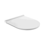 Roca WC deska Roca Meridian (duroplast, počasno spuščanje, snemljiva, bela, za stensko školjko Meridian) | Shoptok.si