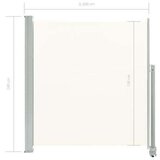  Uvlačiva bočna tenda za terasu 140 x 300 cm krem | shoptok.hr