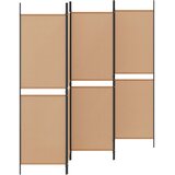  5-Panel Razdjelnik Bež 250 x 180 cm Tkanina | shoptok.hr