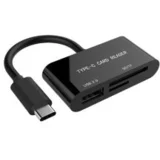 KARTICA Card-reader Type-C SDXC combo GEMBIRD UHB-CR3-02, USB 3.1