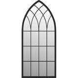 Maison Chic Ogledalo - Zrcalo - Kozmetično ogledalo črno 70x30 cm železno za notranjo uporabo, (21697975) | Shoptok.si