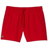 Lacoste Quick Dry Swim Shorts - Rouge Vert Crvena | shoptok.hr