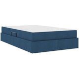 Krevet s madracem i skladištem Plava 120 x 190 cm Poliester | shoptok.hr