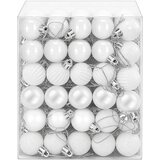  Set božićnih kuglica 150 kom. Bijela 3 cm Polistiren | shoptok.hr