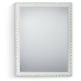 Tri O ogledalo s drvenim okvirom loreley (š x v: 34 x 45 cm, bijela boja)