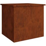  Vanjska kutija za spremanje Rđa 55 x 50,5 x 50 cm Čelik | shoptok.hr