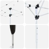  Zložljivi šotor za zabave 575 x 288 x 245 cm Črna, (5000248788) | Shoptok.si