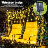  solarne led mrežaste lampice žute boje | ePonuda.com