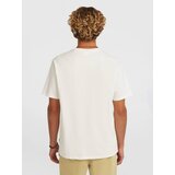 O'neill Majica 'Melange Front Print' bela | Shoptok.si