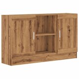 Maison Chic Komoda - Predalnik artisan hrast 120x30,5x70 cm inženirski les, (21721161) | Shoptok.si
