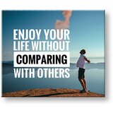  Motivacijska slika na platnu About life_003 (moderne slike z) | Shoptok.si