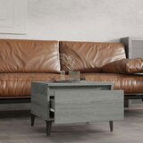 Stranska mizica 2 kosa siva sonoma 50x46x35 cm inženirski les, (20712993) | Shoptok.si