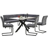 XXXL Nihajni Stol Milos, Siva | Shoptok.si