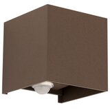  Orion- LED spoljašnje zidno svetlo sa senzorom CUBE-S LED/13W/230V IP54 braon | Eponuda.com