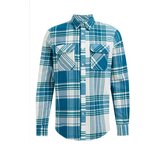 WE Fashion Srajca modra / petrol / bela | Shoptok.si