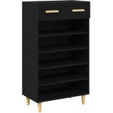  Ormar za cipele Crni hrast 60 x 35 x 105 cm Konstruirano drvo | shoptok.hr