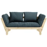 podesiva sofa Beat Natural Clear/Petrolej Plava