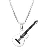 IZMAEL Ogrlica Gitarre - Srebrna | Shoptok.si