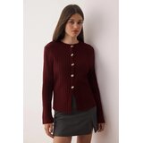 TRENDYOLMILLA Ženski kardigan Twoaw26Hi00096, bordo | Eponuda.com