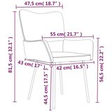  Jedilni stoli 2 kosa roza žamet, (20701089) | Shoptok.si
