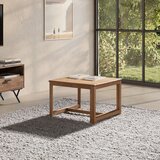 MOME Stolić za kavu od punog hrasta u prirodnoj boji 60x70 cm Unai – | shoptok.hr