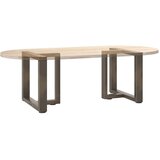  Noge za klub stolić T-oblika 2 kom Crne 50x25x(42-43) cm Čelik | shoptok.hr