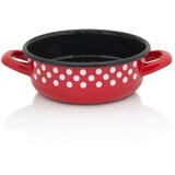 Metalac seljačka zdjela Red dot, 16cm / 1,20l - malo oštećenje na ručci | shoptok.hr
