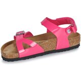 Birkenstock Sandali & Odprti čevlji Rio AS Kids BF Patent Fuchsia Tulip Rožnata | Shoptok.si