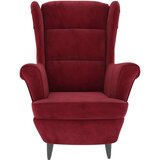 vidaXL naslanjač iz vinsko rdečega žameta | Shoptok.si