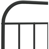  Metalno zamjensko uzglavlje crno 107 cm | shoptok.hr