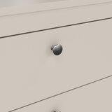 Tvilum Sivo-bež komoda 82x80x38 cm Madrid – | Shoptok.si