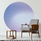 Okrugla fototapeta - Heather mist – delicate gradient consisting of many shades of purple 140x140 | shoptok.hr