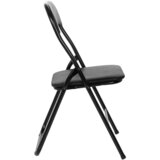 MID.YOU Zložljiv Stol Tudela Basic, Črna | Shoptok.si