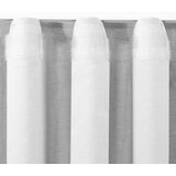  Curtain CARMENA color beige style classic transparent wave tape 7 cm braid 220x245 HOMEDE | shoptok.hr