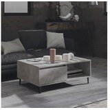  Stolić za kavu siva boja betona 90 x 60 x 35 cm od iverice | shoptok.hr