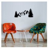 Opviq Zidna dekoracija Bor, 70x33 cm, 1,2 mm, Crna | Eponuda.ba