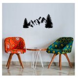 Opviq Zidna dekoracija Pıne, 70x33 cm, 1.2mm, Crna | Eponuda.com