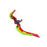 Lean Toys Lok s ščitom + 3 puščice s priseskom, zelene barve | Shoptok.si