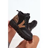 VINCEZA Leather Women's Platform Boots Lined | Shoptok.si