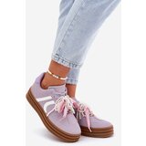 Boto Women's Platform Sneakers With Decorations Purple Vinness | shoptok.hr